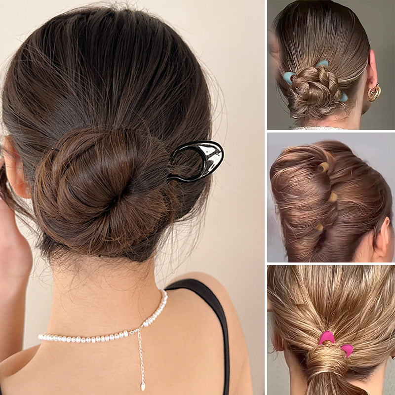 SchickerClip Haarclip | Elegantes &amp; Müheloses Styling | Fester Halt &amp; Angenehm Leicht | Für Alltag &amp; Events