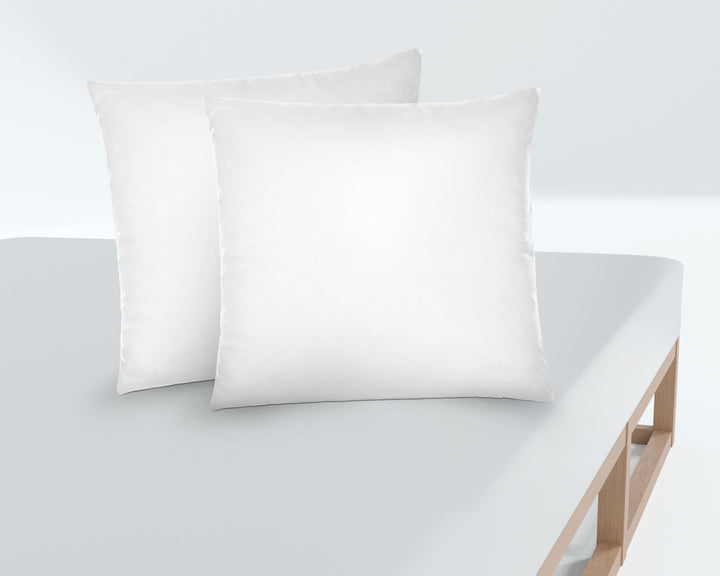 Jersey Kissenbezug 2er Set aus 100 % Baumwolle | Elastisch und weich | 80×80 oder 40×40 cm | Waschbar bei 60 °C