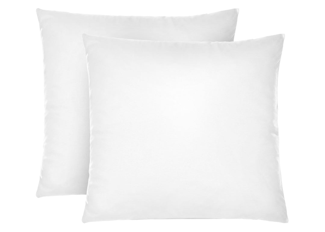 Jersey Kissenbezug 2er Set aus 100 % Baumwolle | Elastisch und weich | 80×80 oder 40×40 cm | Waschbar bei 60 °C