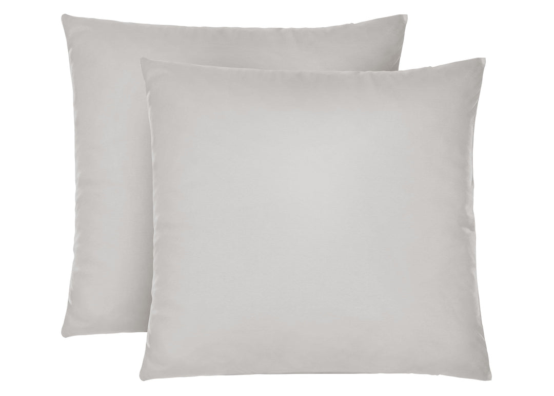 Jersey Kissenbezug 2er Set aus 100 % Baumwolle | Elastisch und weich | 80×80 oder 40×40 cm | Waschbar bei 60 °C