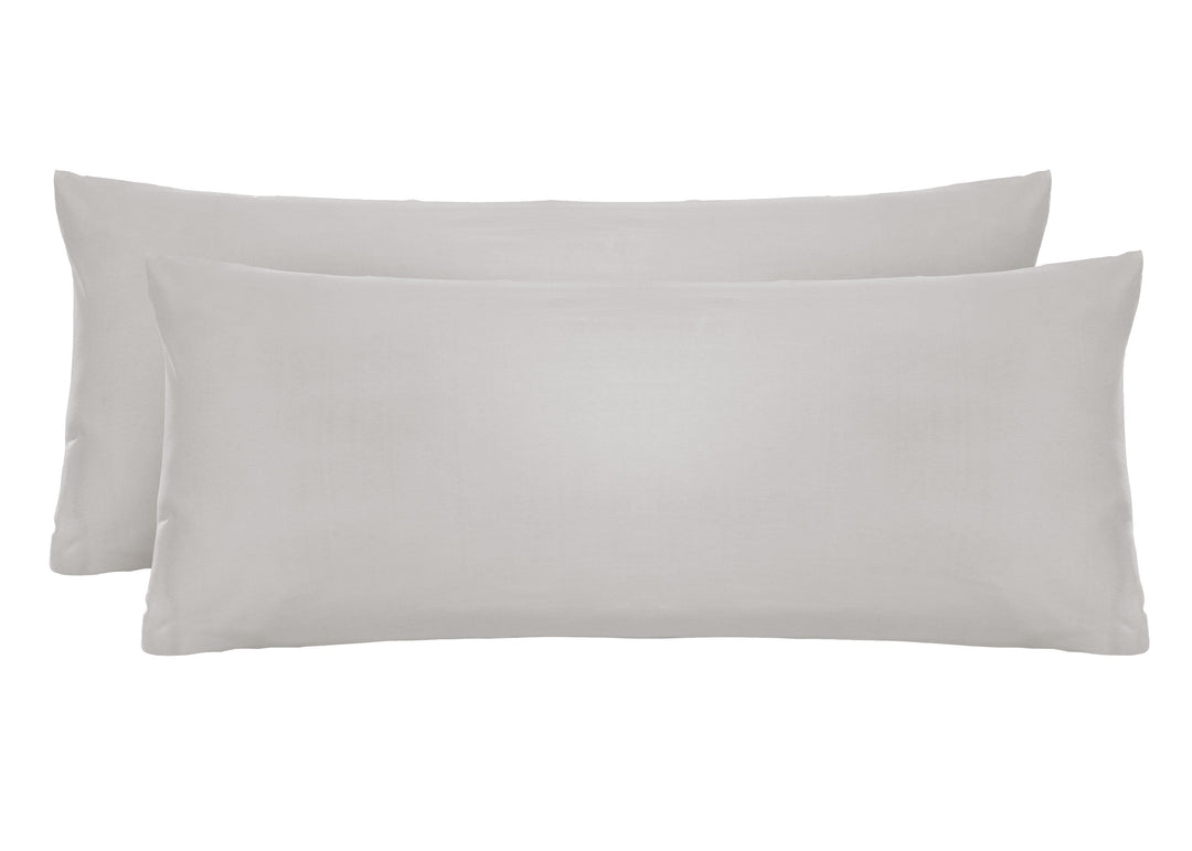 Jersey Kissenbezug 2er Set aus 100 % Baumwolle | Elastisch und weich | 80×80 oder 40×40 cm | Waschbar bei 60 °C