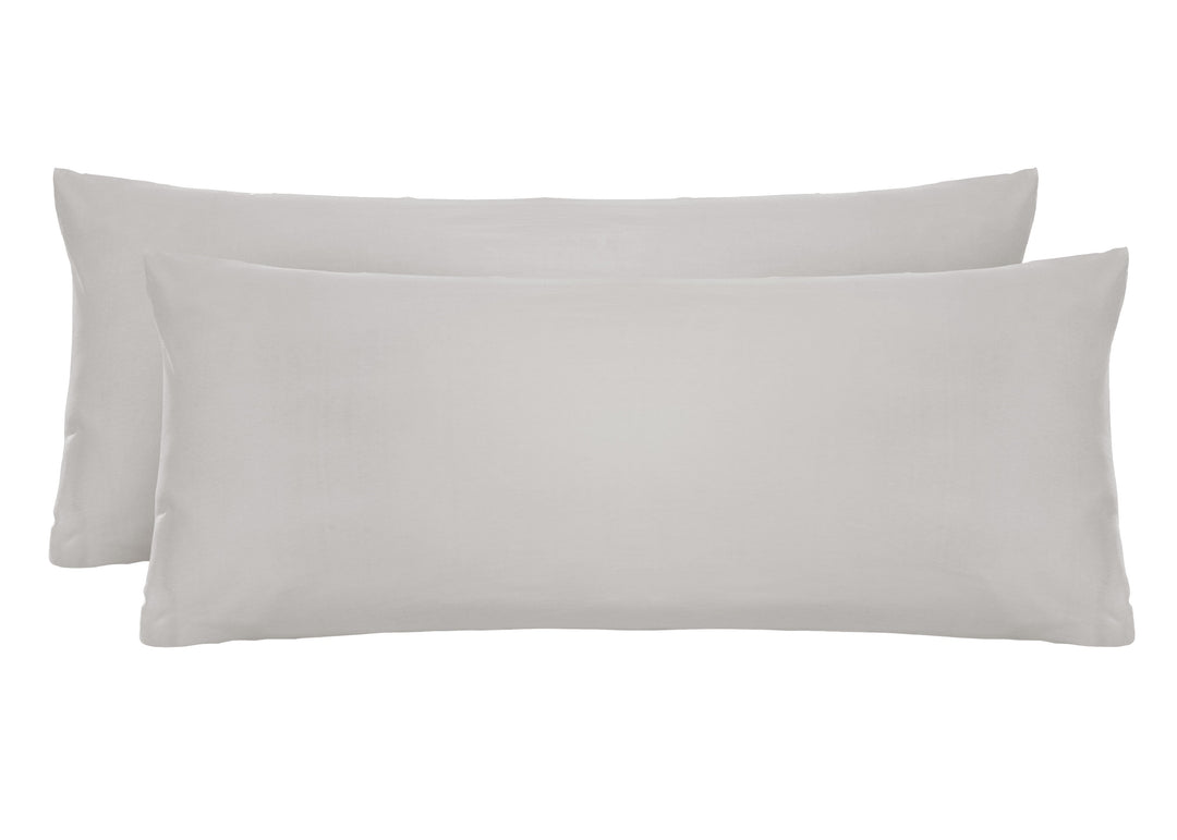 Jersey Kissenbezug 2er Set aus 100 % Baumwolle | Elastisch und weich | 80×80 oder 40×40 cm | Waschbar bei 60 °C