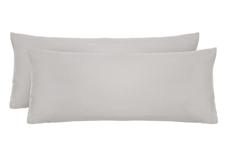Jersey Kissenbezug 2er Set aus 100 % Baumwolle | Elastisch und weich | 80×80 oder 40×40 cm | Waschbar bei 60 °C