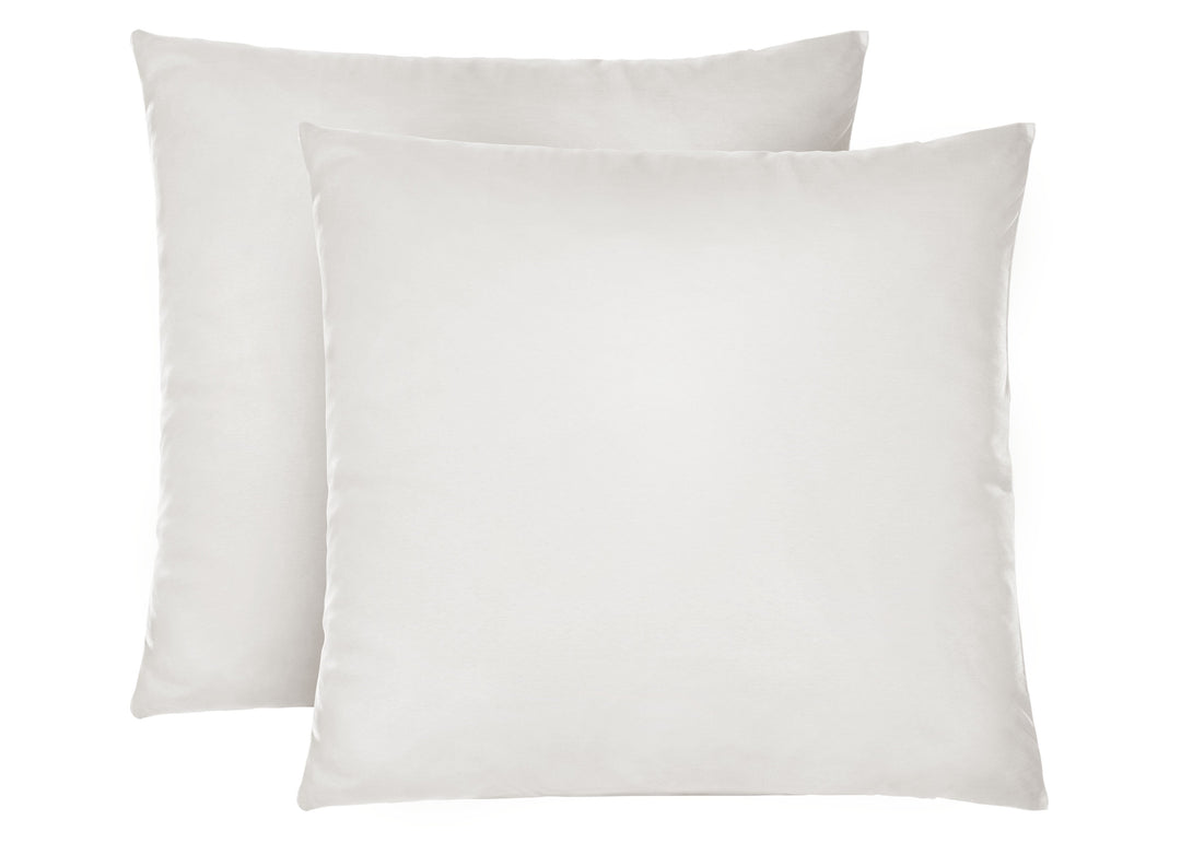 Jersey Kissenbezug 2er Set aus 100 % Baumwolle | Elastisch und weich | 80×80 oder 40×40 cm | Waschbar bei 60 °C