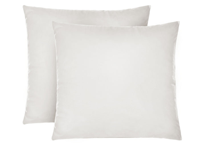 Jersey Kissenbezug 2er Set aus 100 % Baumwolle | Elastisch und weich | 80×80 oder 40×40 cm | Waschbar bei 60 °C