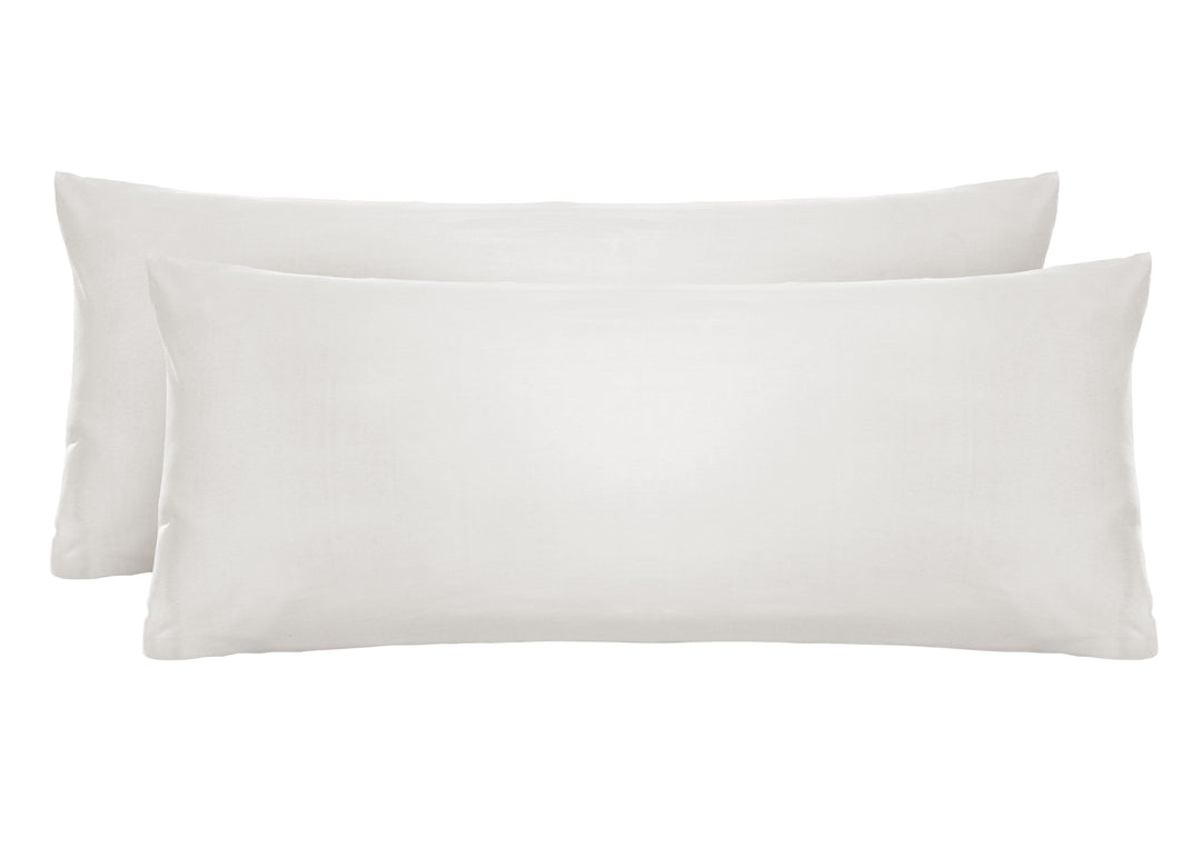 Jersey Kissenbezug 2er Set aus 100 % Baumwolle | Elastisch und weich | 80×80 oder 40×40 cm | Waschbar bei 60 °C