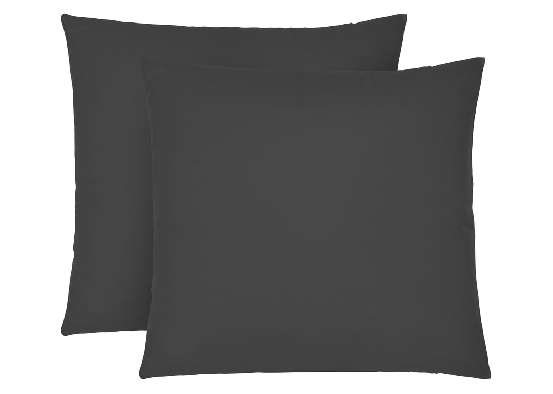 Jersey Kissenbezug 2er Set aus 100 % Baumwolle | Elastisch und weich | 80×80 oder 40×40 cm | Waschbar bei 60 °C