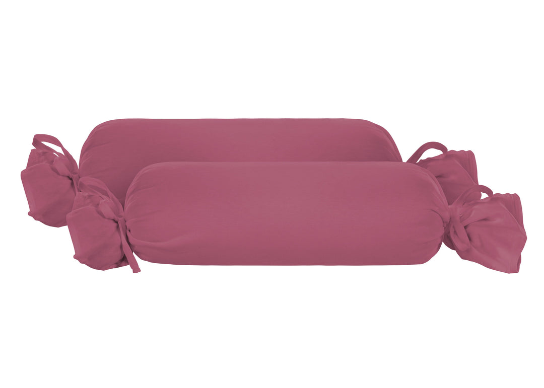 Jersey Kissenbezug 2er Set aus 100 % Baumwolle | Elastisch und weich | 80×80 oder 40×40 cm | Waschbar bei 60 °C