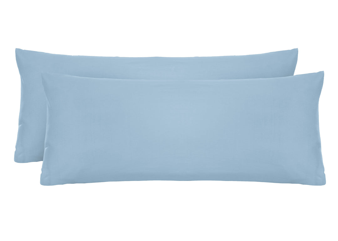 Jersey Kissenbezug 2er Set aus 100 % Baumwolle | Elastisch und weich | 80×80 oder 40×40 cm | Waschbar bei 60 °C