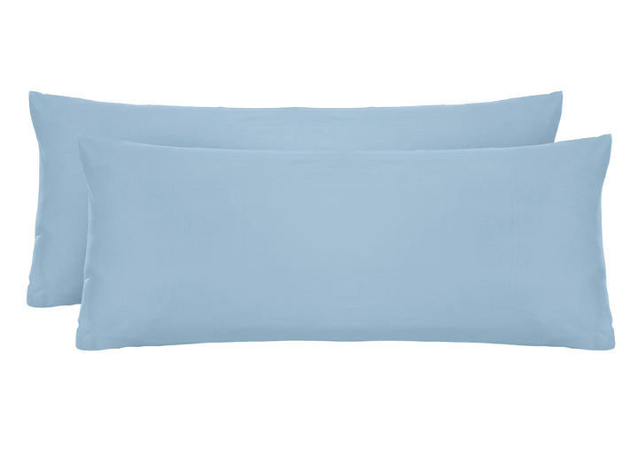 Jersey Kissenbezug 2er Set aus 100 % Baumwolle | Elastisch und weich | 80×80 oder 40×40 cm | Waschbar bei 60 °C