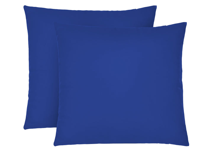 Jersey Kissenbezug 2er Set aus 100 % Baumwolle | Elastisch und weich | 80×80 oder 40×40 cm | Waschbar bei 60 °C