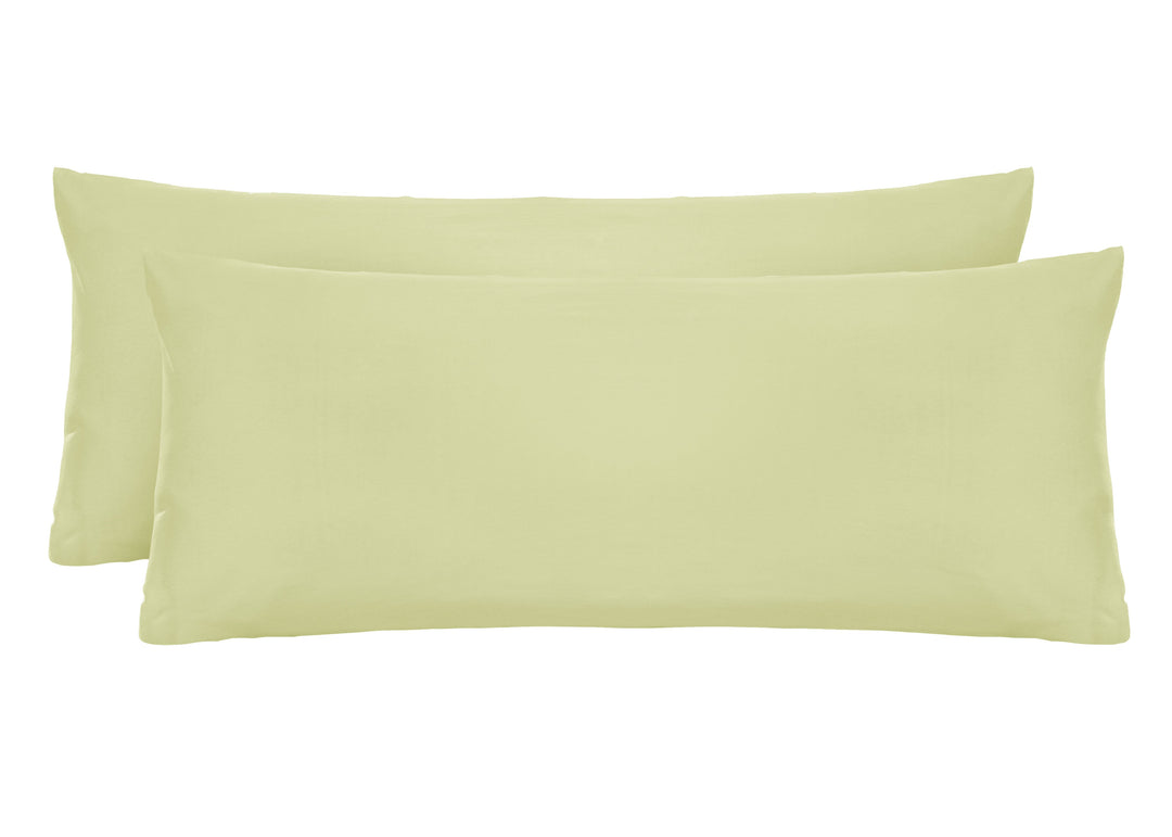Jersey Kissenbezug 2er Set aus 100 % Baumwolle | Elastisch und weich | 80×80 oder 40×40 cm | Waschbar bei 60 °C