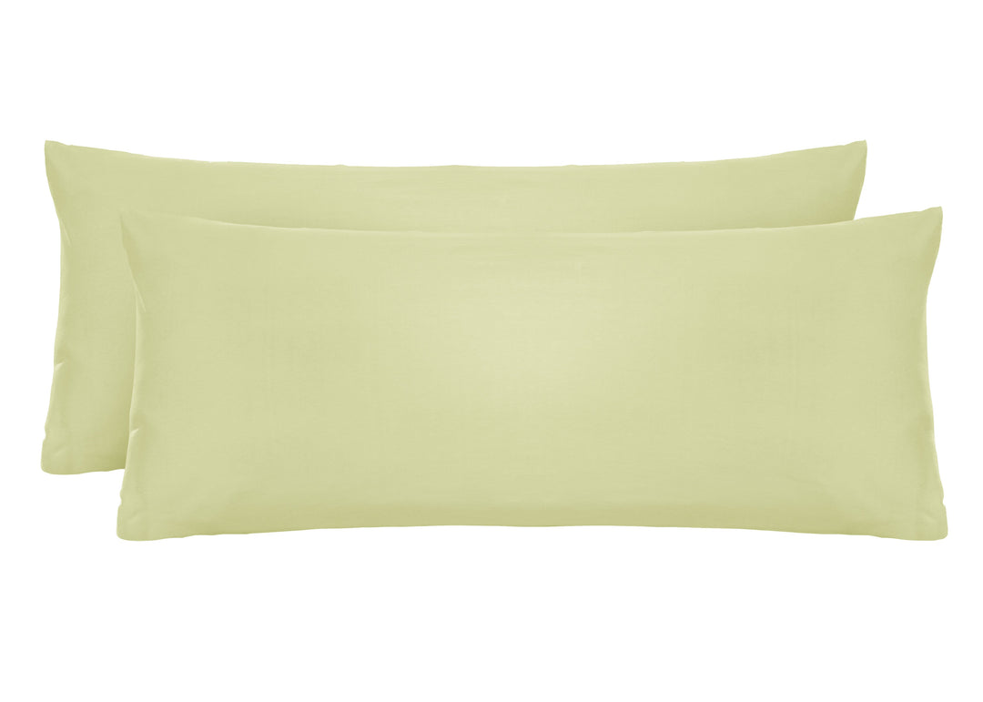 Jersey Kissenbezug 2er Set aus 100 % Baumwolle | Elastisch und weich | 80×80 oder 40×40 cm | Waschbar bei 60 °C
