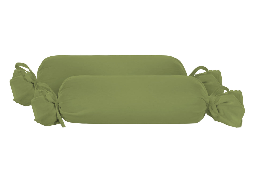 Jersey Kissenbezug 2er Set aus 100 % Baumwolle | Elastisch und weich | 80×80 oder 40×40 cm | Waschbar bei 60 °C
