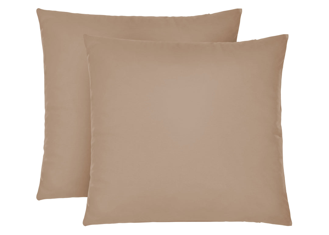Jersey Kissenbezug 2er Set aus 100 % Baumwolle | Elastisch und weich | 80×80 oder 40×40 cm | Waschbar bei 60 °C