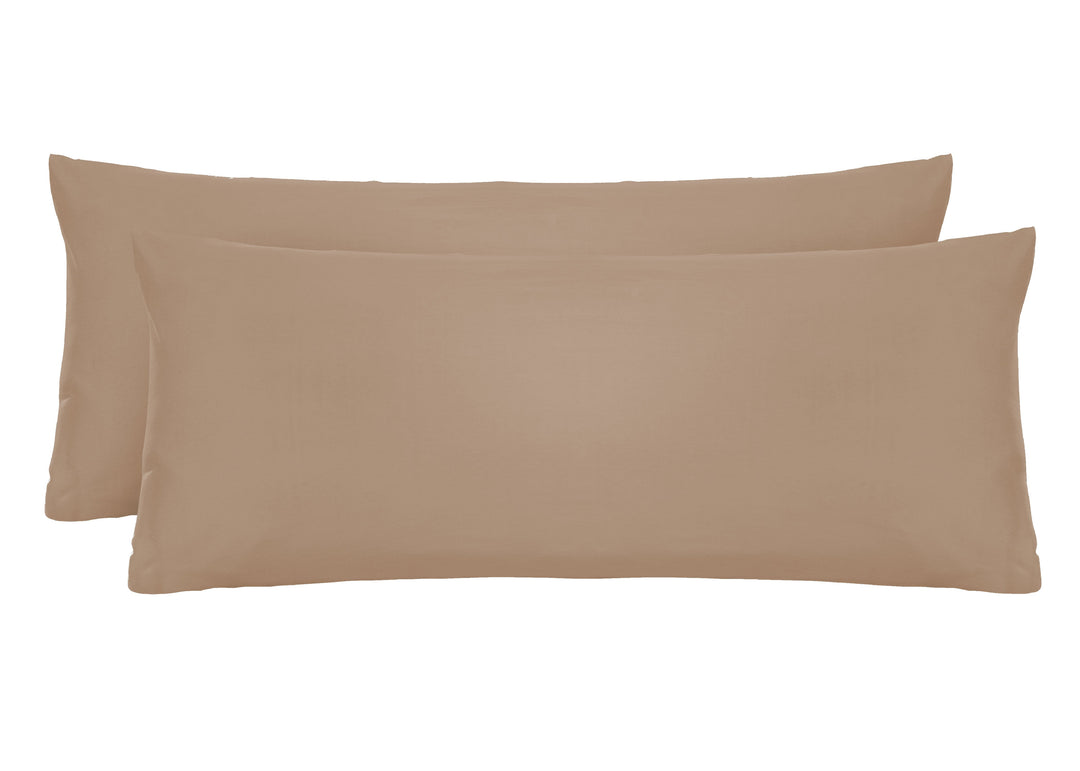 Jersey Kissenbezug 2er Set aus 100 % Baumwolle | Elastisch und weich | 80×80 oder 40×40 cm | Waschbar bei 60 °C