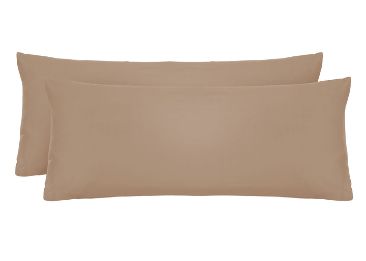 Jersey Kissenbezug 2er Set aus 100 % Baumwolle | Elastisch und weich | 80×80 oder 40×40 cm | Waschbar bei 60 °C