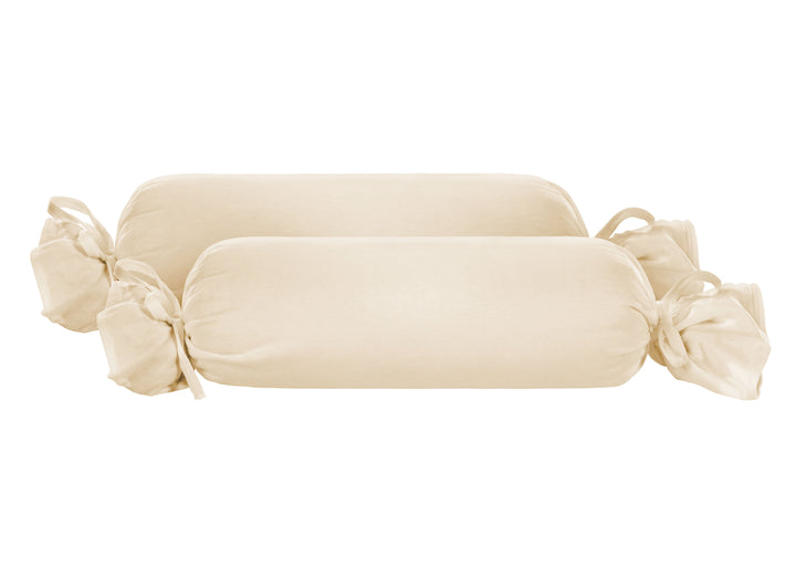 Jersey Kissenbezug 2er Set aus 100 % Baumwolle | Elastisch und weich | 80×80 oder 40×40 cm | Waschbar bei 60 °C