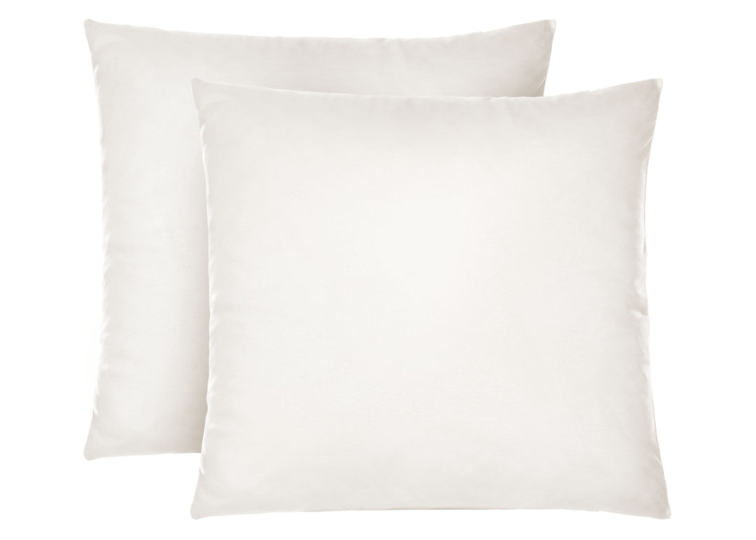 Jersey Kissenbezug 2er Set aus 100 % Baumwolle | Elastisch und weich | 80×80 oder 40×40 cm | Waschbar bei 60 °C