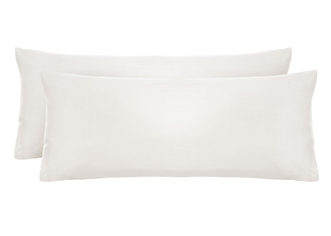 Jersey Kissenbezug 2er Set aus 100 % Baumwolle | Elastisch und weich | 80×80 oder 40×40 cm | Waschbar bei 60 °C