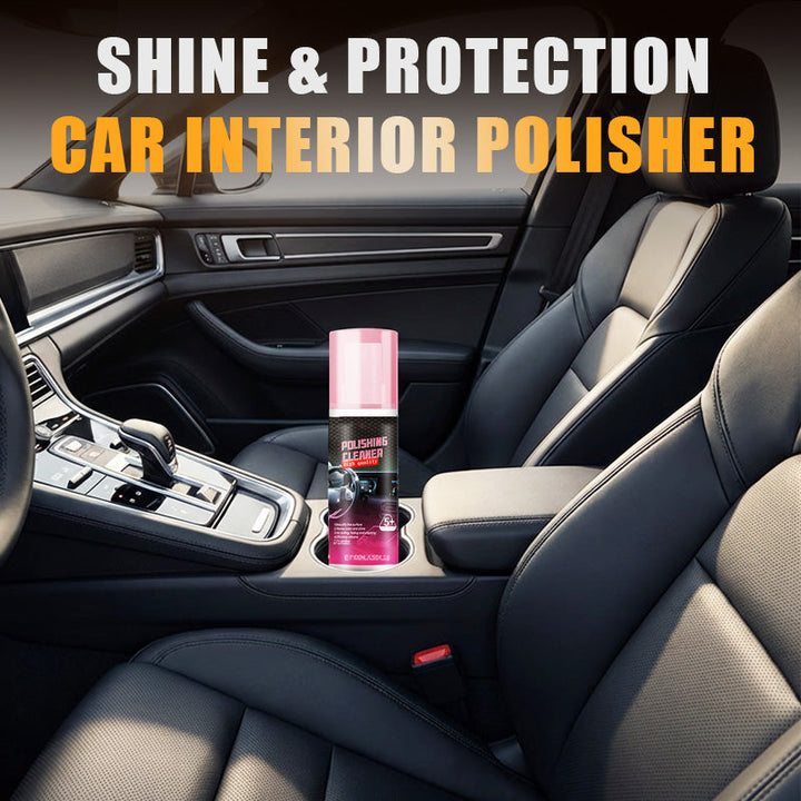 Auto Interieur-Reiniger 100 ml | Für Leder, Vinyl &amp; Kunststoff | Geruchsneutralisation, Glanz &amp; UV-Schutz | Schutzschicht