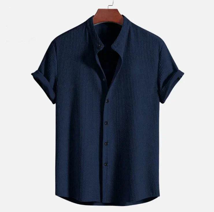 Herren Sommerhemd | Kurzarm Freizeitshirt mit lockerem Schnitt und leichtem Tragekomfort für Urlaub und Alltag