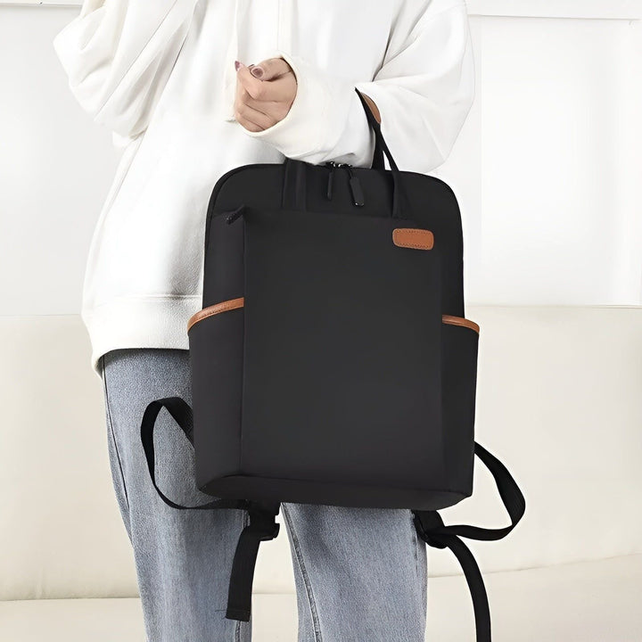 Damen Rucksack Anti-Diebstahl | Wasserabweisend mit verstecktem Reißverschluss | Rucksack &amp; Umhängetasche für Alltag und Reisen