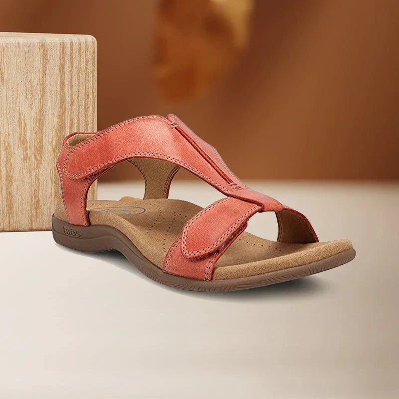 Alida™ | Keilsandalette mit Klettverschluss