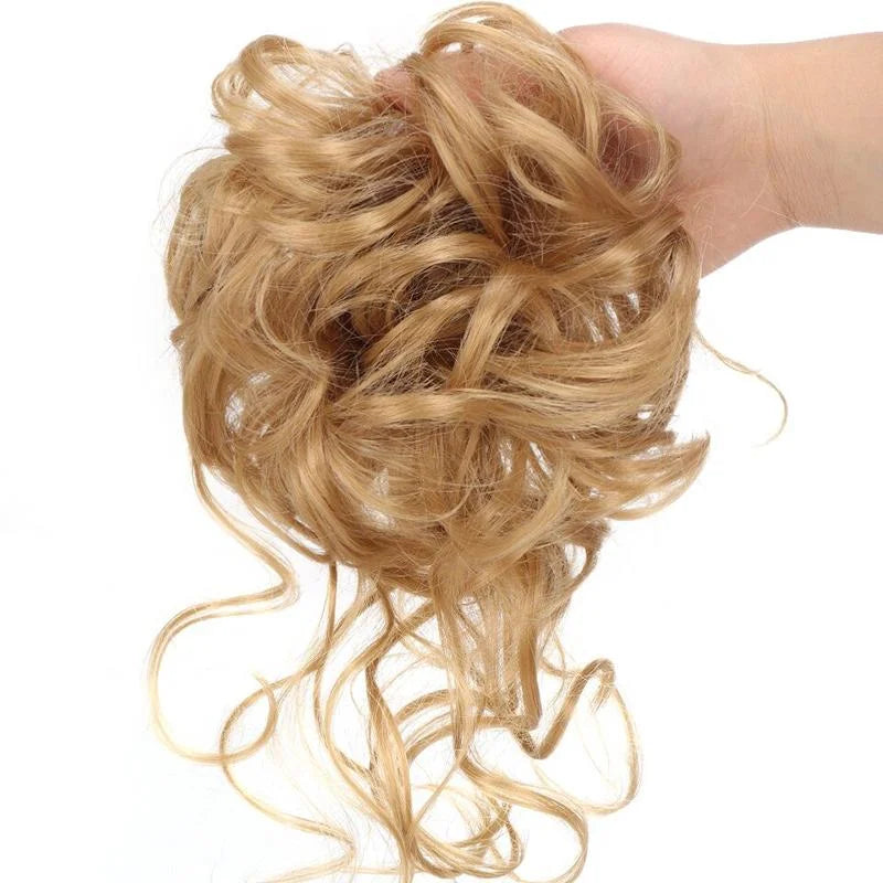 Dutt-Haarteil | Zum Anclippen für mehr Volumen, natürlicher Messy-Bun-Look und sicheren Halt