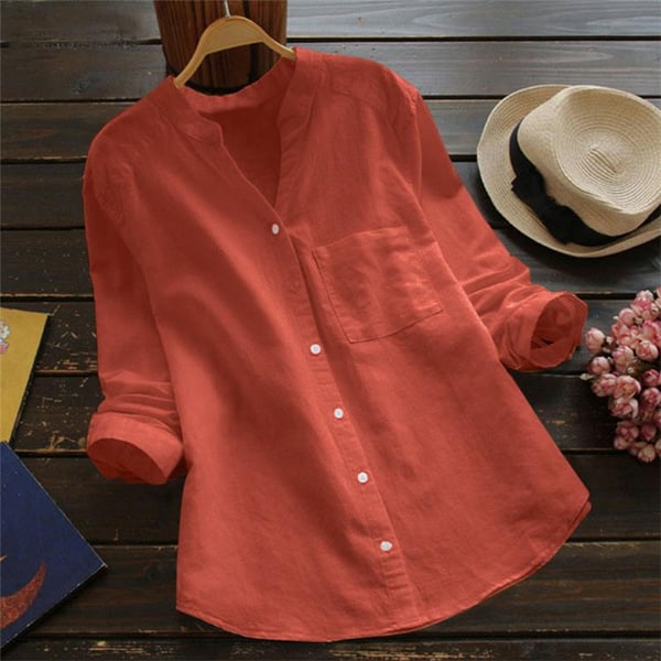 Dana | Chemise légère en lin pour femme style estival