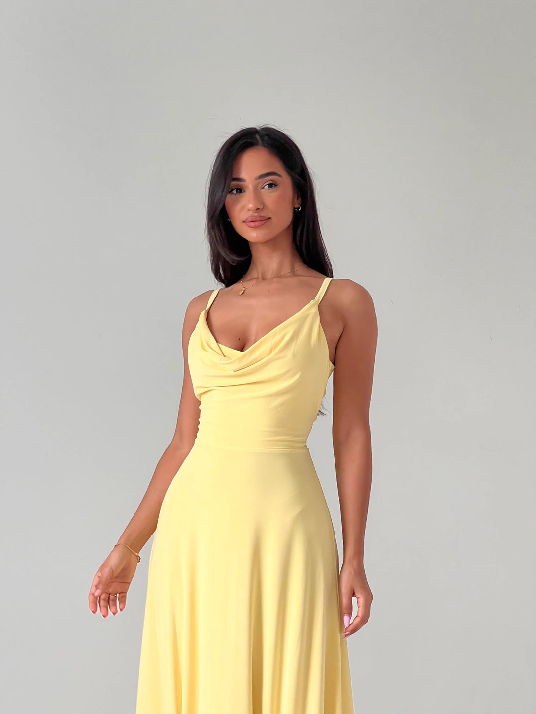 Wendekleid 2-in-1 mit Korsett-Schnürung | Doppellagig &amp; nicht durchsichtig | Integrierter BH, drapiertes Dekolleté, knitterfrei