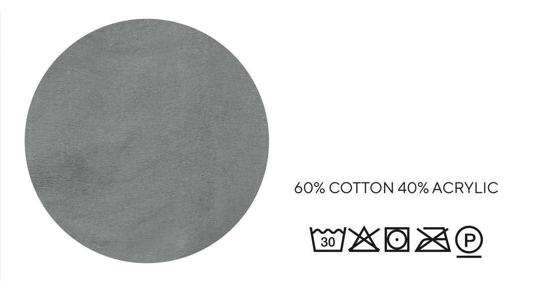 Doubleface Wohndecke 150 x 200 cm aus Polyester | Wendedecke mit Häkel-Einfassung | Waschbar bei 60 °C für Sofa und Bett