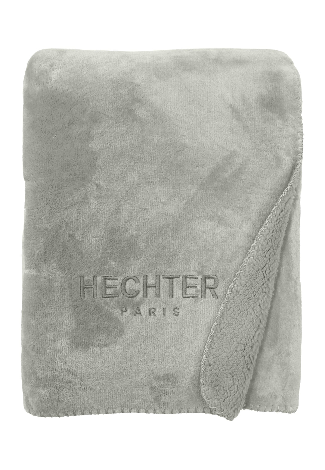 Teddyfleece Wohndecke aus weichem Fleece | Zweiseitig mit flauschiger Teddyseite und glatter Sherpa-Optik | Waschbar bei 60 °C