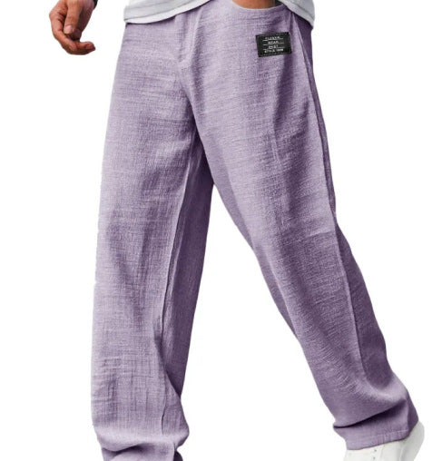 Herren Sommerhose | Luftige Freizeithose mit lockerem Schnitt und tiefen Seitentaschen für warme Tage