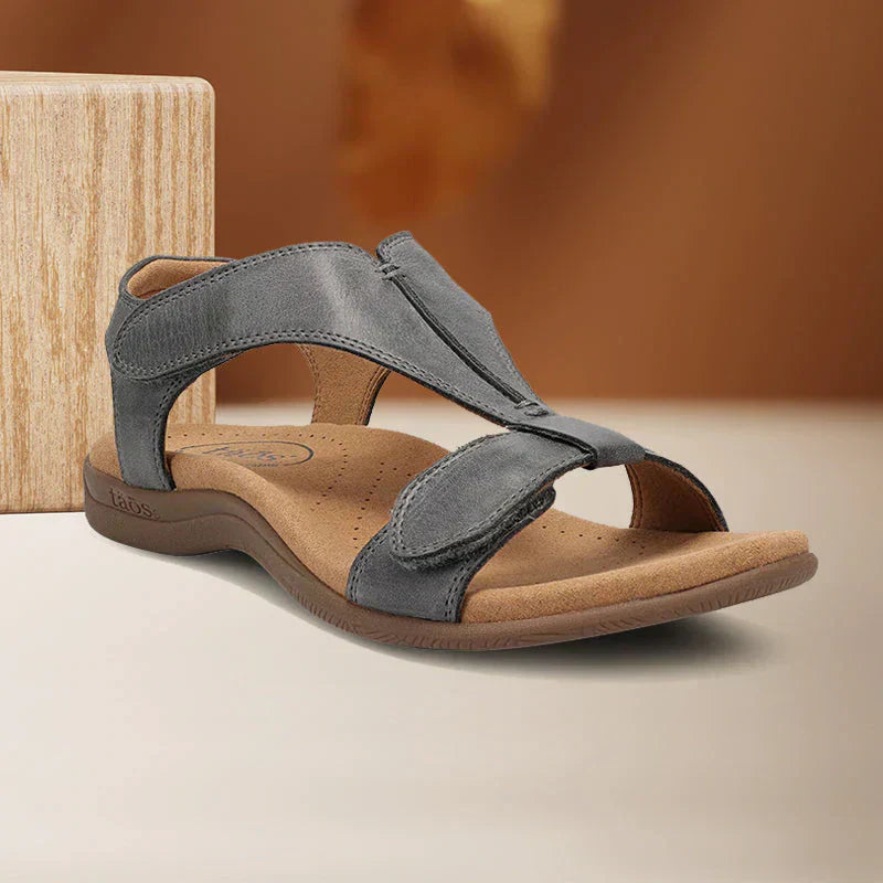 Alida™ | Keilsandalette mit Klettverschluss