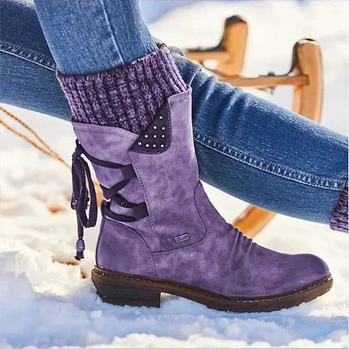 Olympie™ WinterStiefel | Wasserdicht, Warm &amp; Langlebig | Mid-Calf Design | Rutschfest &amp; Komfortabel