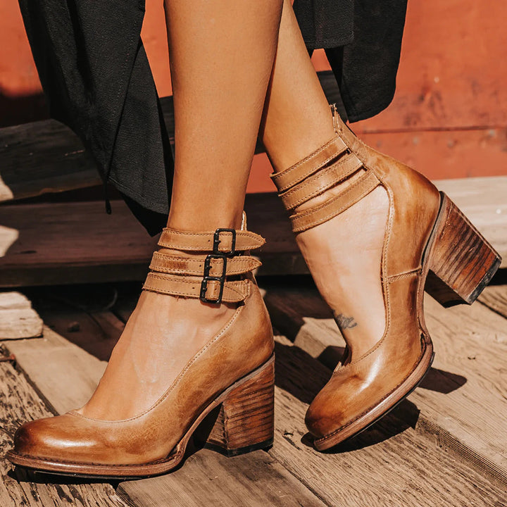 Orthopädische Damen High Heels | Elegante Absatzschuhe mit Komfortpolsterung | Rutschfeste Sohle für Alltag &amp; Anlässe