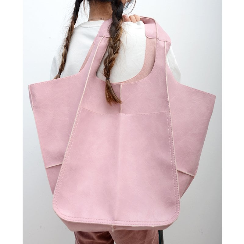 Damen Shopper Tasche aus Kunstleder | Große Handtasche mit Viel Stauraum | Elegant, Geräumig &amp; Perfekt für Alltag und Reisen