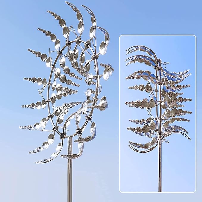 VentoLuxe™ Handmade whirlwind — Enchant every gaze with a hypnotic dance of wind and light