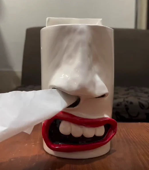 HappyFace – Handmade Funny Tissue Box