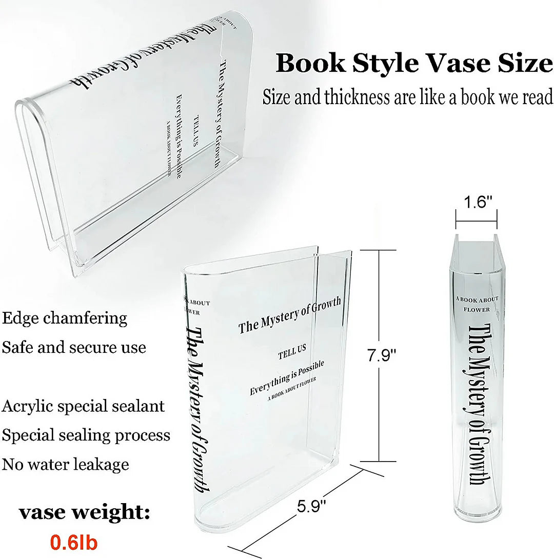 Book of Flowers® - Flower Vase (Buy 2, Free Delivery)