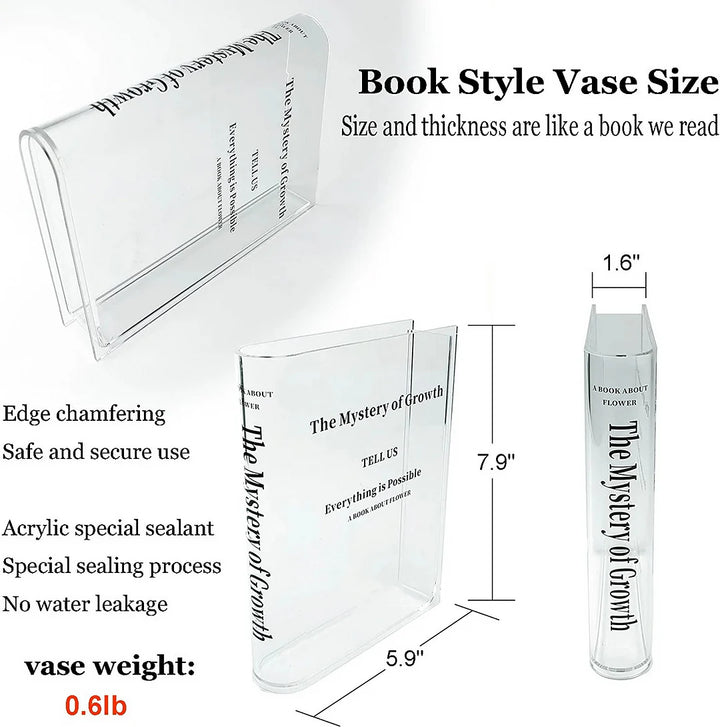 Book of Flowers® - Flower Vase (Buy 2, Free Delivery)