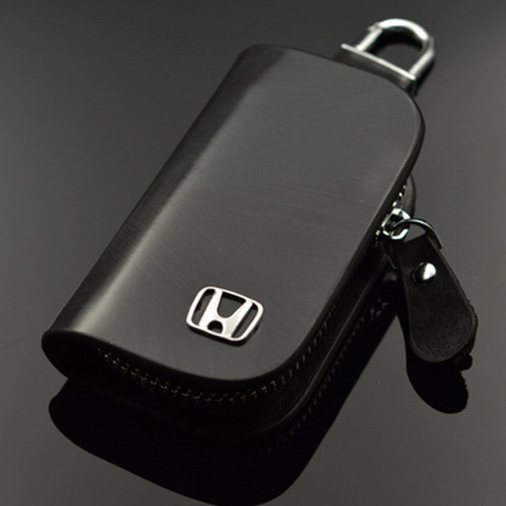 RFID-Schutztasche | Signalblocker für Autoschlüssel mit Doppelkammer gegen Keyless-Relay, 14 × 10 cm