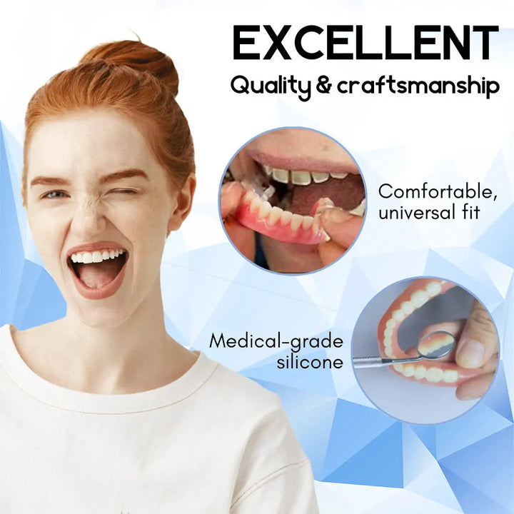SmilePro™ – Hochwertiges, individuell angepasstes Silikon-Prothesenset