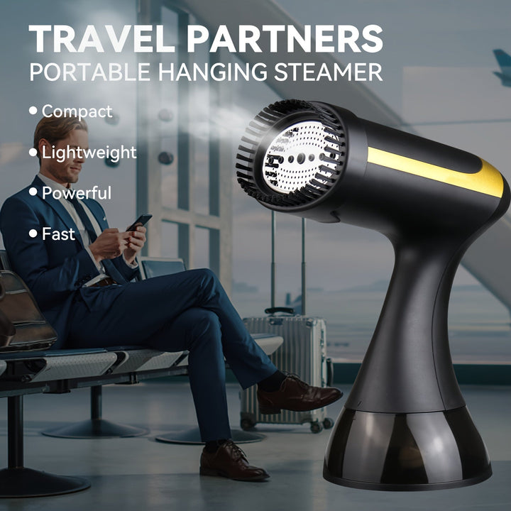 Handheld Dampfbügeleisen 1500W | schnell aufgeheizt, starke Dampfleistung | kompakt &amp; leicht für Reisen | EU-Stecker