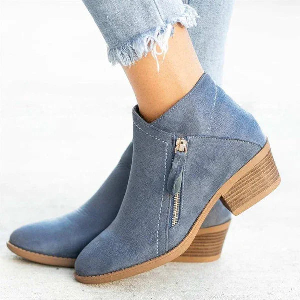 Mikka™ Bottes stylées en cuir de haute qualité
