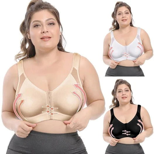 Bügelloser Damen-Stütz-BH mit Komfort &amp; Halt | Nahtloser Soft-BH ohne Bügel | 1+1 GRATIS