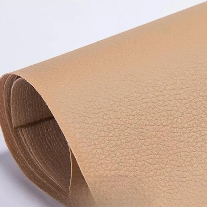 Lederreparaturset | Selbstklebende Patches 50 × 138 cm für Sofa, Autositze, Taschen und weitere Oberflächen