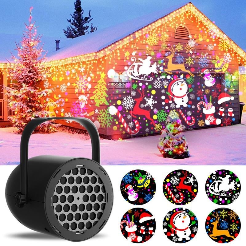 🎄🔌LED-Weihnachts-Projektionslampe
