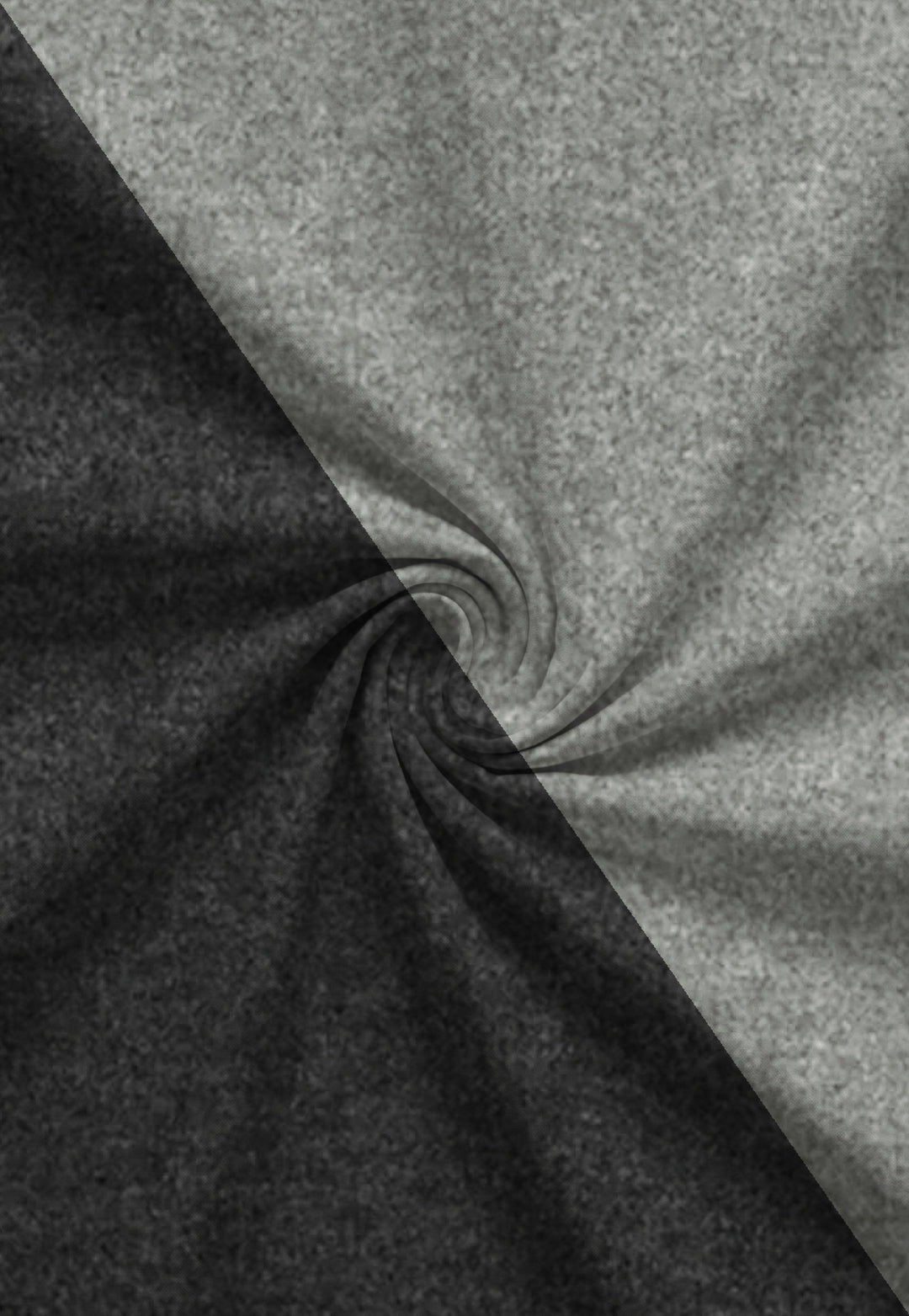 Melange Flanell Bettwäsche aus 100 % Baumwolle | Beidseitig angeraut, OEKO-TEX zertifiziert, mit Reißverschluss und 60 °C waschbar